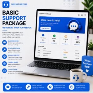 Basic Support – Website Assistance Package